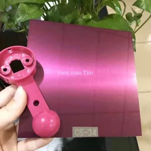 Tấm Inox xước tím