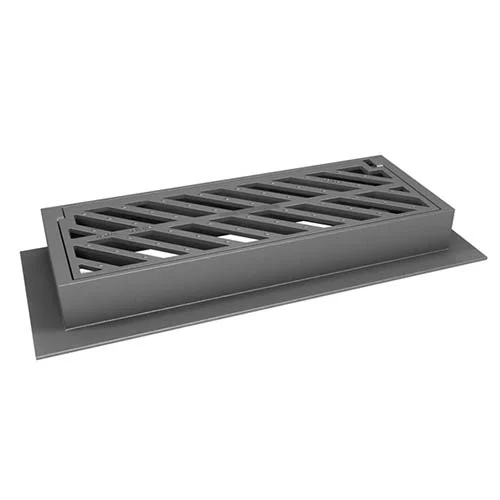 Tấm lưới thoát nước rãnh bằng gang dẻo có bản lề MC23