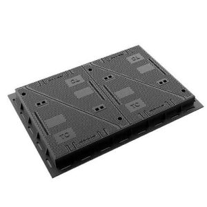 Nắp hố ga điện viễn thông bằng gang dẻo chịu tải nặng MC03