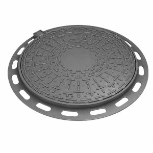 Nắp cống tròn có bản lề bằng gang dẻo MC30