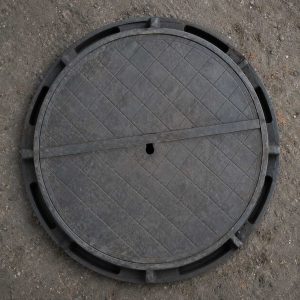 Nắp và khung hố ga tròn bằng gang MC07
