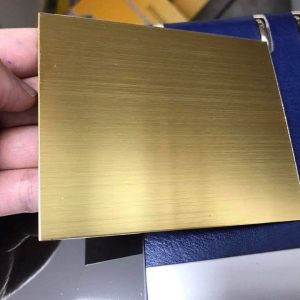 Inox vàng xước - Các ưu điểm của tấm inox màu được phủ lớp nano chống vân tay (Antifinger – AFP)?